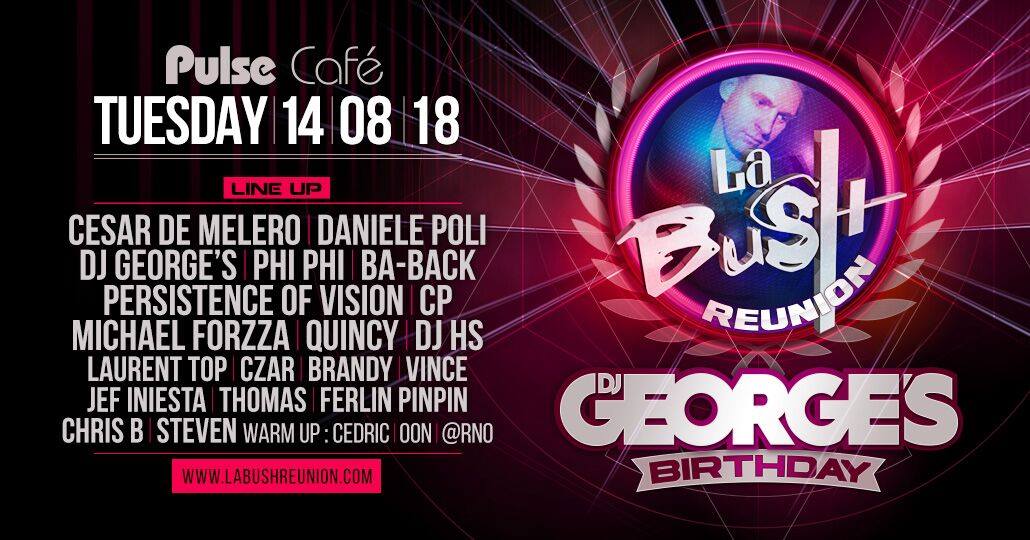 Flyer 082018 g's bday la bush